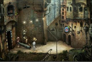 Скриншоты Linux версии игры Machinarium